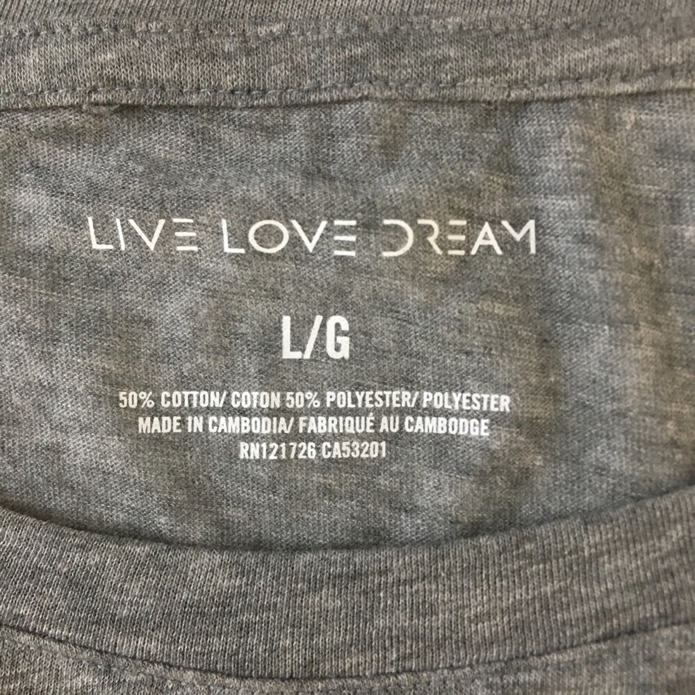Aeropostale Cozy Top, Grey, YLg - Picture 4 of 9